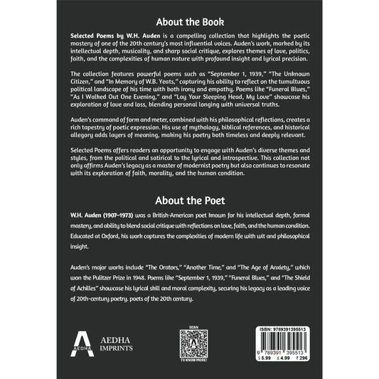 Selected Poems by W. H. Auden