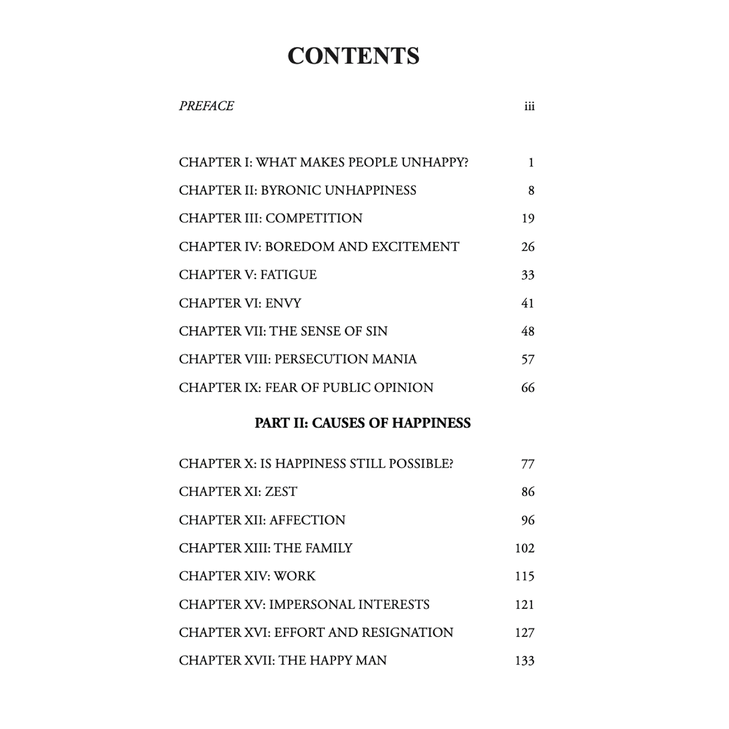 The Conquest of Happiness by Bertrand Russell