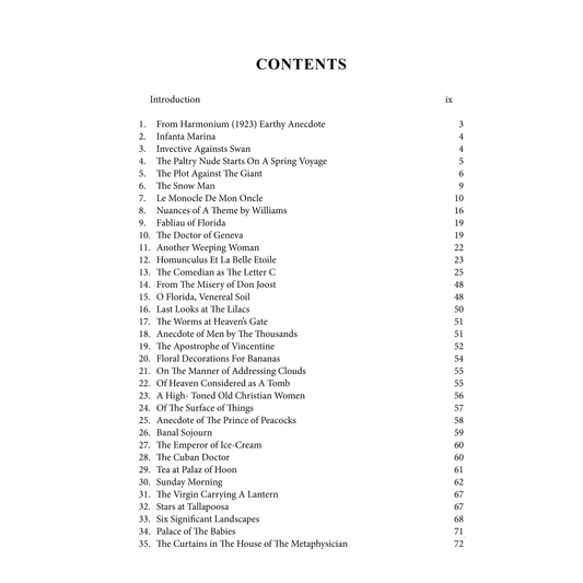 Selected Poems by Wallace Stevens