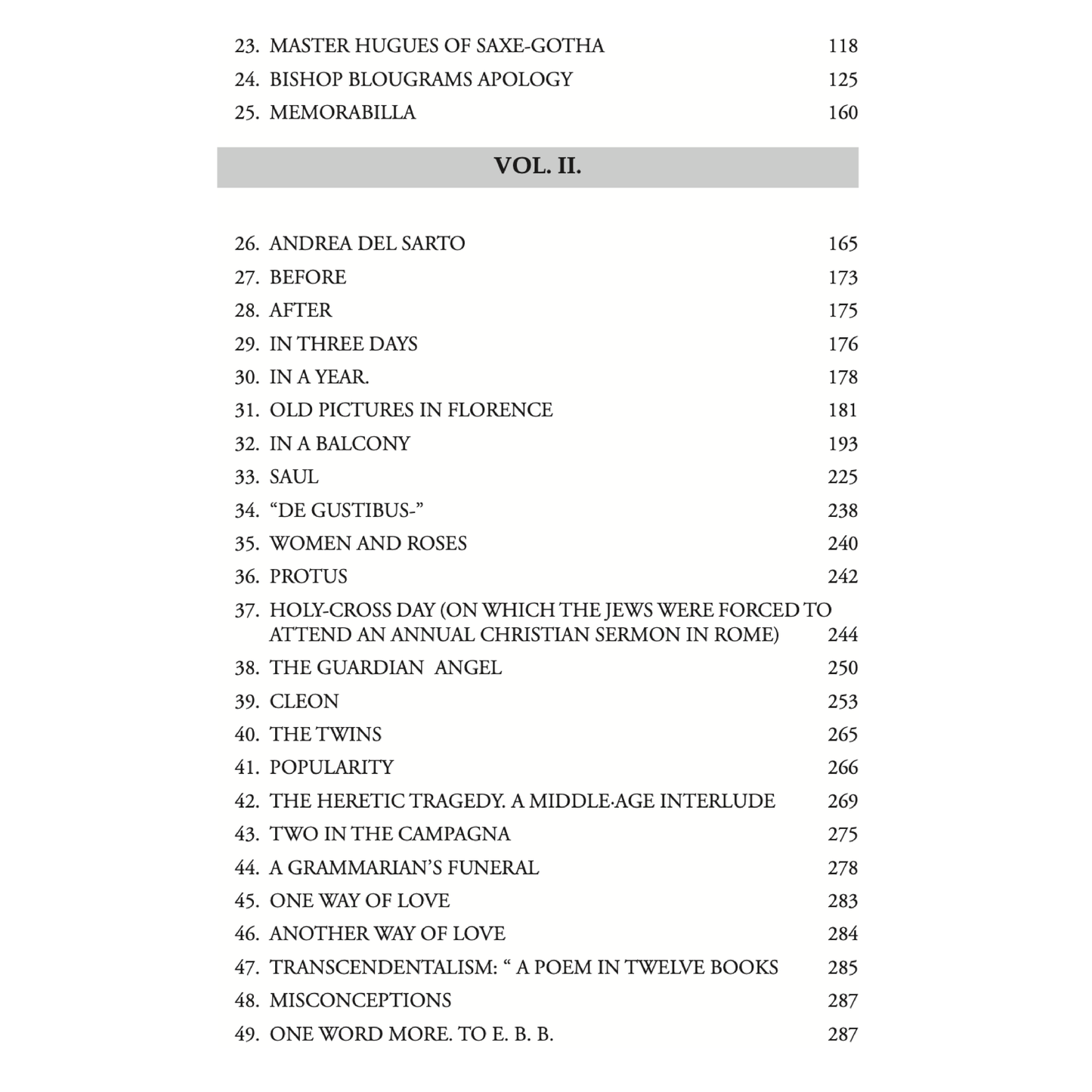 Selected Poems and Other Works