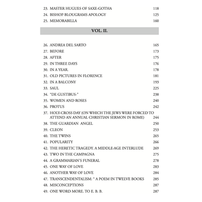 Selected Poems and Other Works