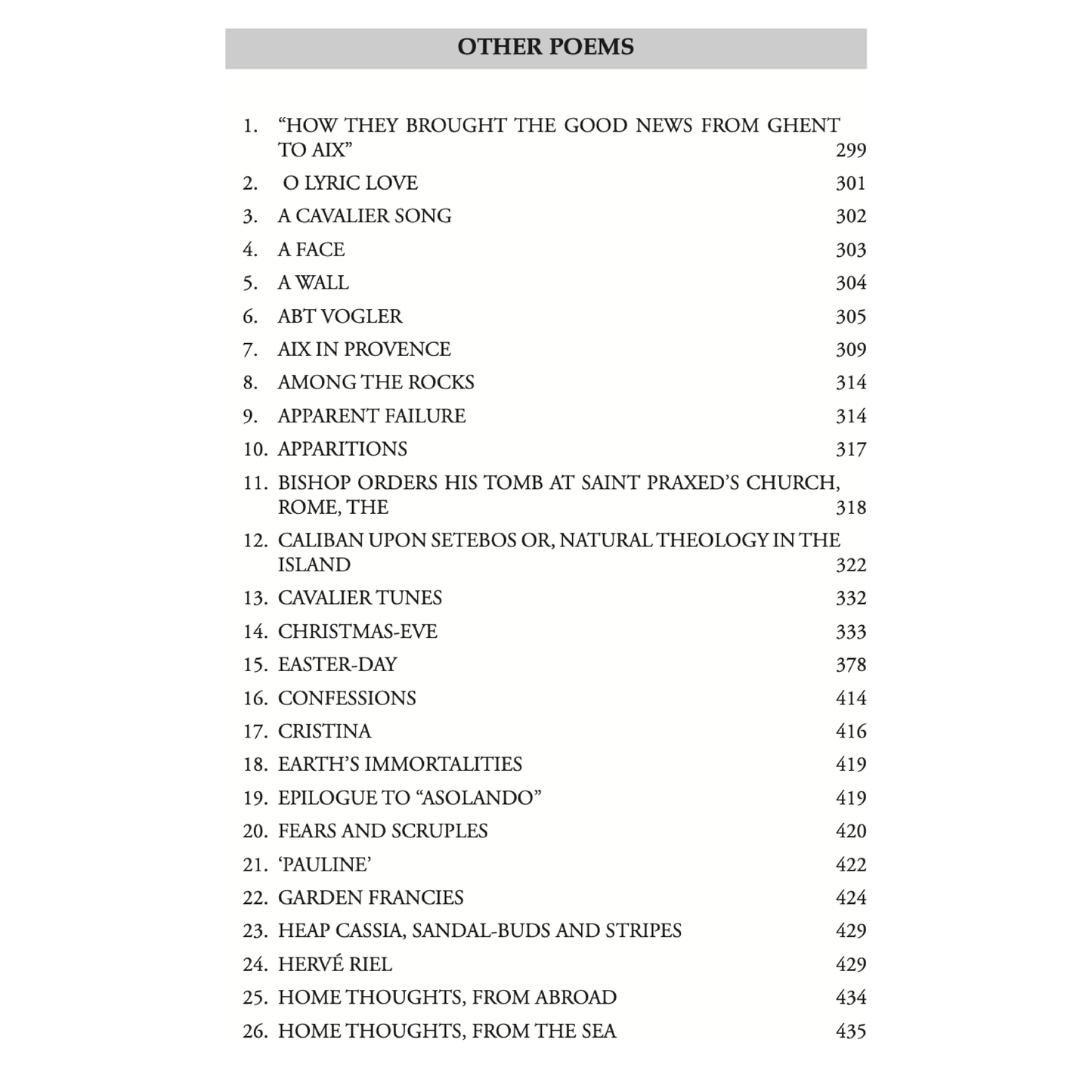 Selected Poems and Other Works