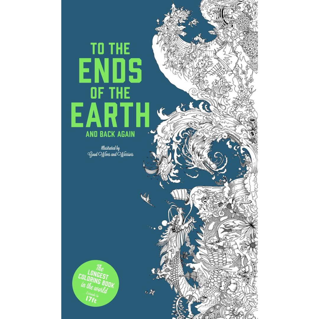 To the Ends of the Earth & Back Again | World's Longest Colouring Book